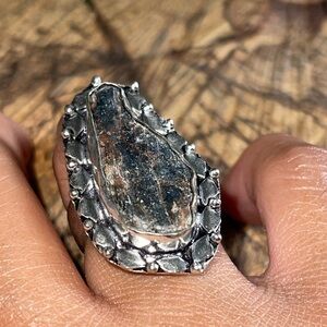 Rough Kyanite Ring Size 7